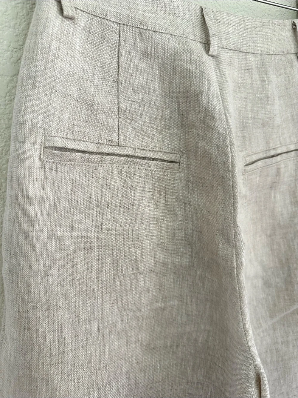 Reformation Oliva Linen Two Piece Set NWOT Oatmeal Size 0